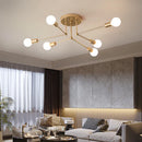 Lustre Elegante De Ferro Forjado -Dansu